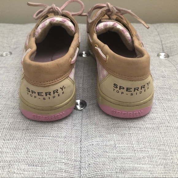 Sperry Top Sider Ladies Leather Boat Shoes - Picture 6 of 9
